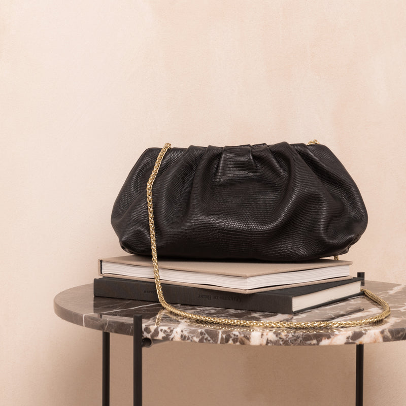 Sac Sofya - Lezard Noir