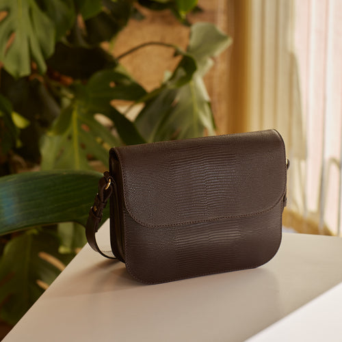 Sac Gabor - Lezard Ganache