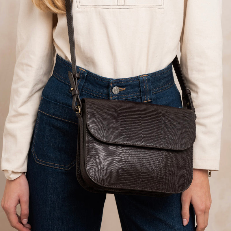 Sac Gabor - Lezard Ganache