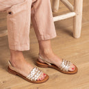Lipsi Flat Heel Sandal - Gold