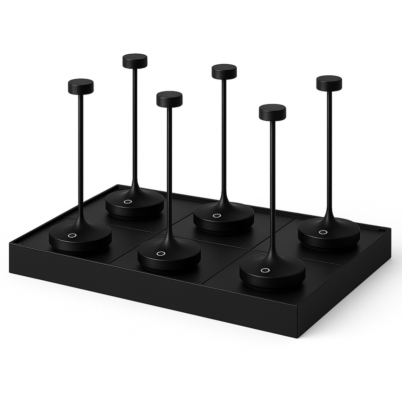 Lámpara de mesa inalámbrica - 6X Ruby Black