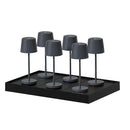 Lot De 6 Lampes De Table - Kelly Mini Rock - Plateau De Chargement