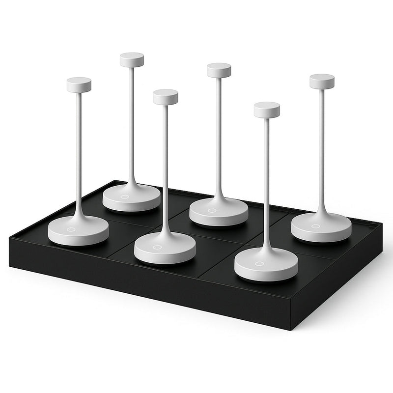 Lampe De Table Sans Fil - 6X Ruby White