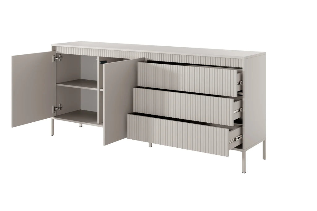 Alina - Conjunto de aparador y mueble de TV