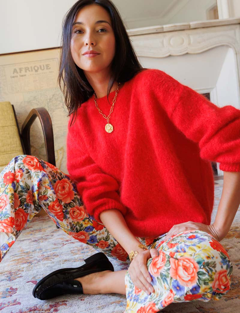 Pull Rouge Raymond