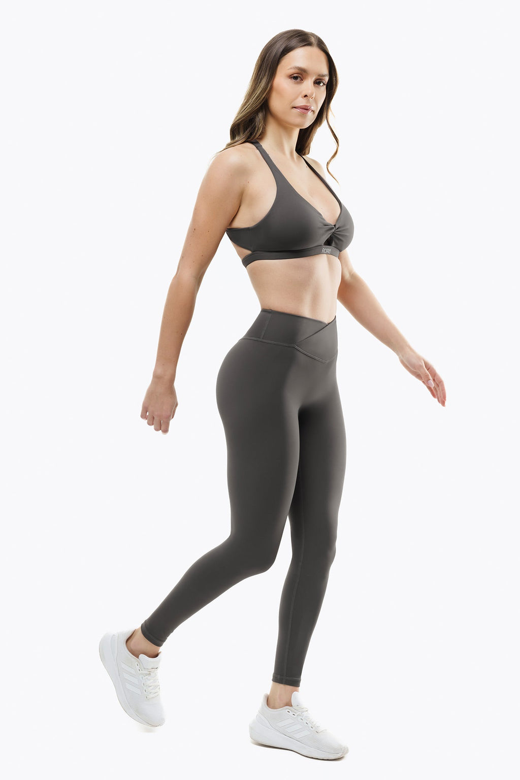 Reggiseno sportivo Twist - Smoke