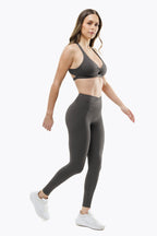 Reggiseno sportivo Twist - Smoke