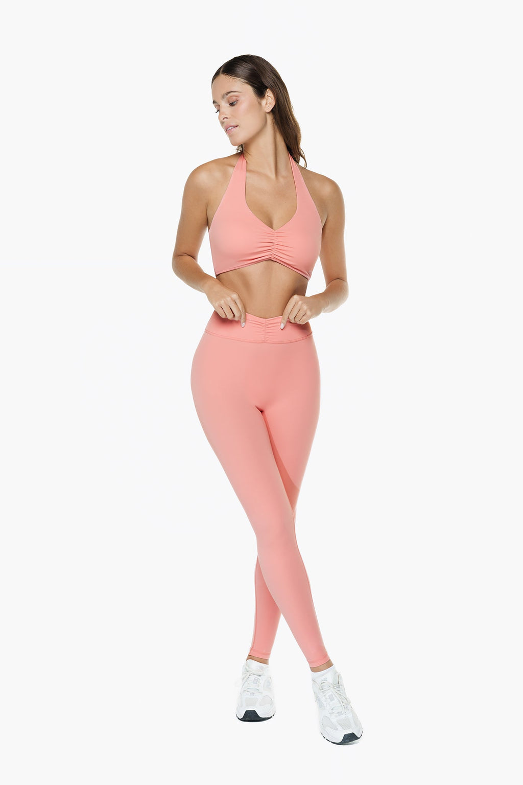 Legging Lace - Petal Blush