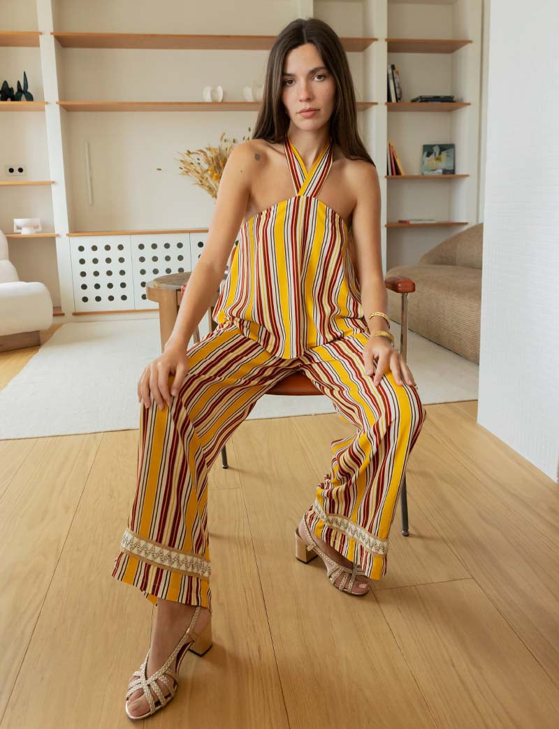 Top Jaune Multi Veni