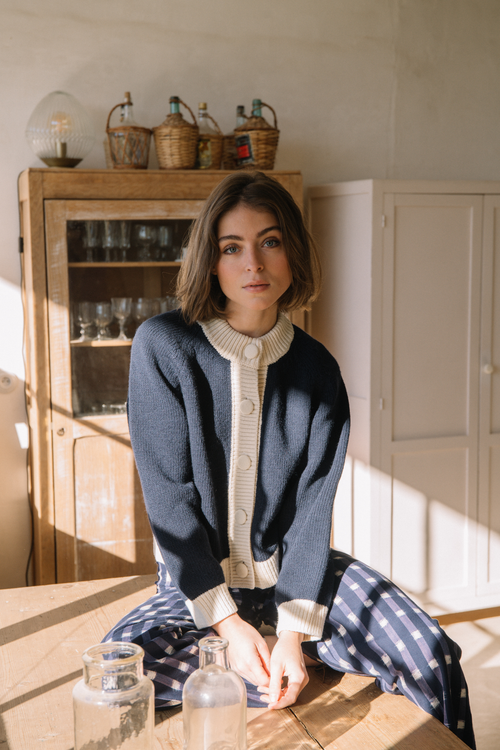 Gilet Celeste - Marine