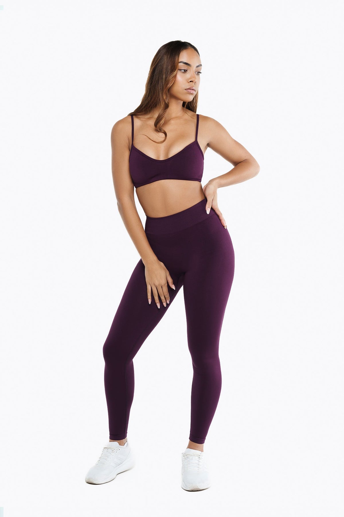 Elevate Sports Bra - Dark Berry