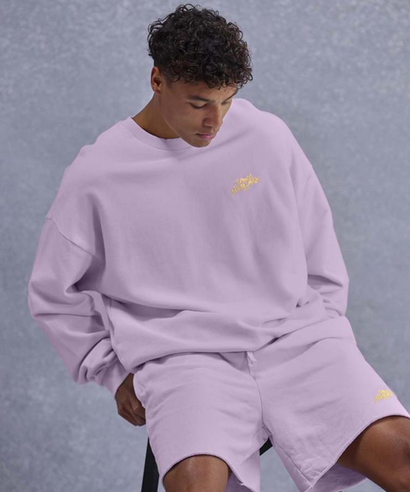 Sweatshirt Lilac Broderie