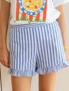 Short À Rayures Bleues Izan