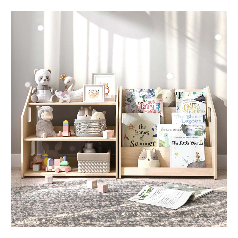 Bibliothèque & Étagère À Jouets Duo – Édition Limitée