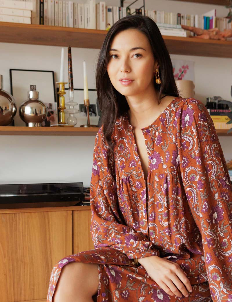 Kleid Terracotta Vivy