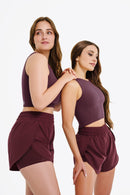 Débardeur Power - Dark Cherry