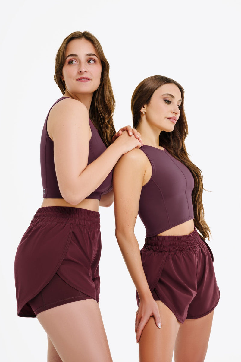 Débardeur Power - Dark Cherry