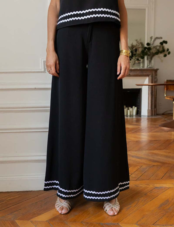 Pantaloni Neri Dario