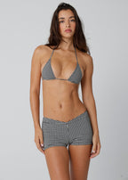 Short Vichy - Noir