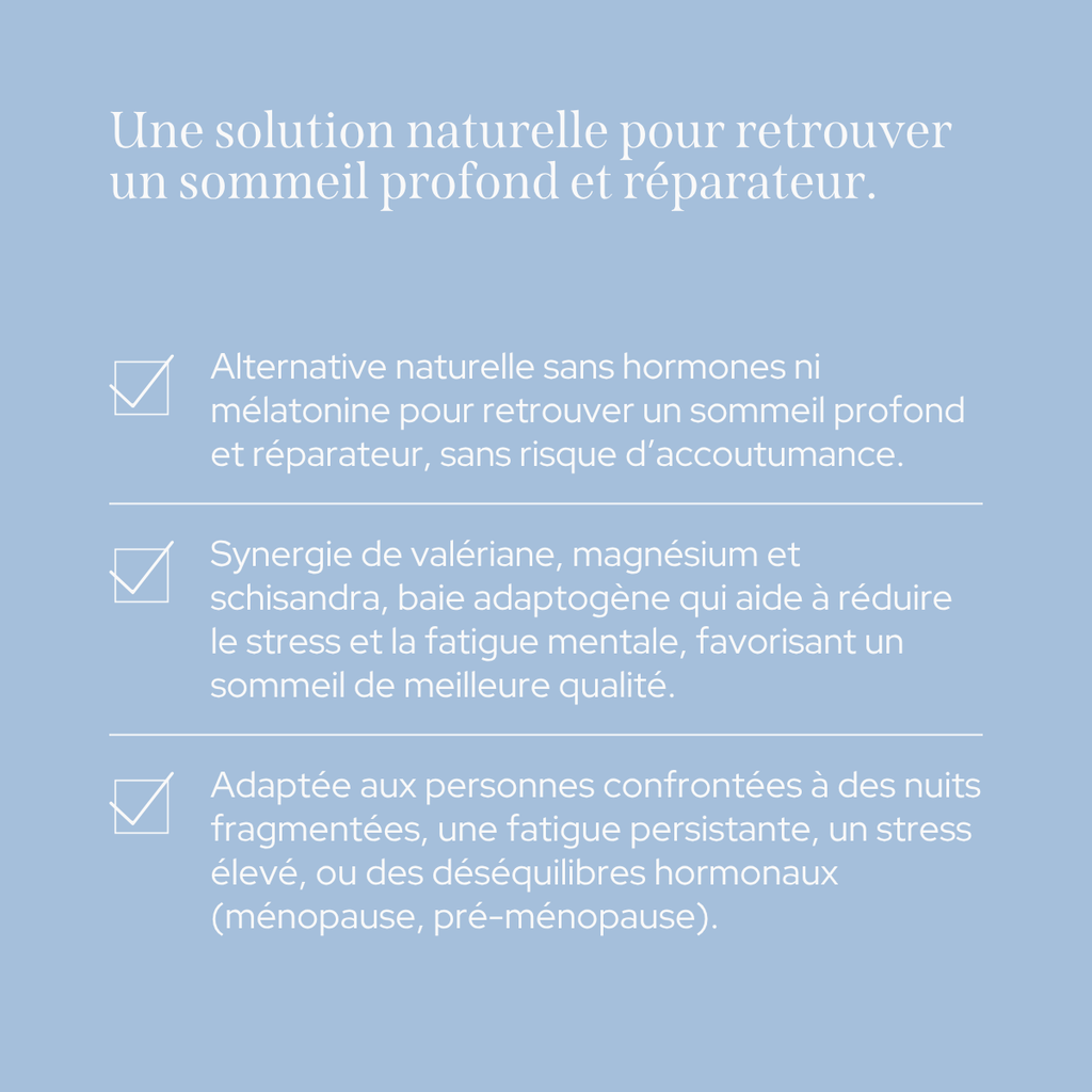 Cure Sommeil Réparateur