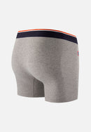 Boxer Long Gris En Coton - Michel Gris