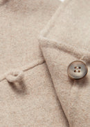 Chaqueta Es Rio Cape Jkt - Beige - Mujer