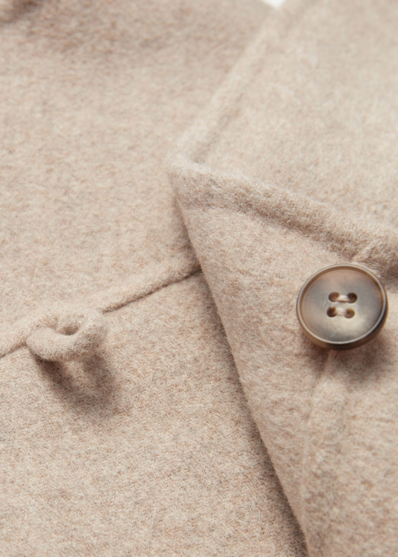 Chaqueta Es Rio Cape Jkt - Beige - Mujer