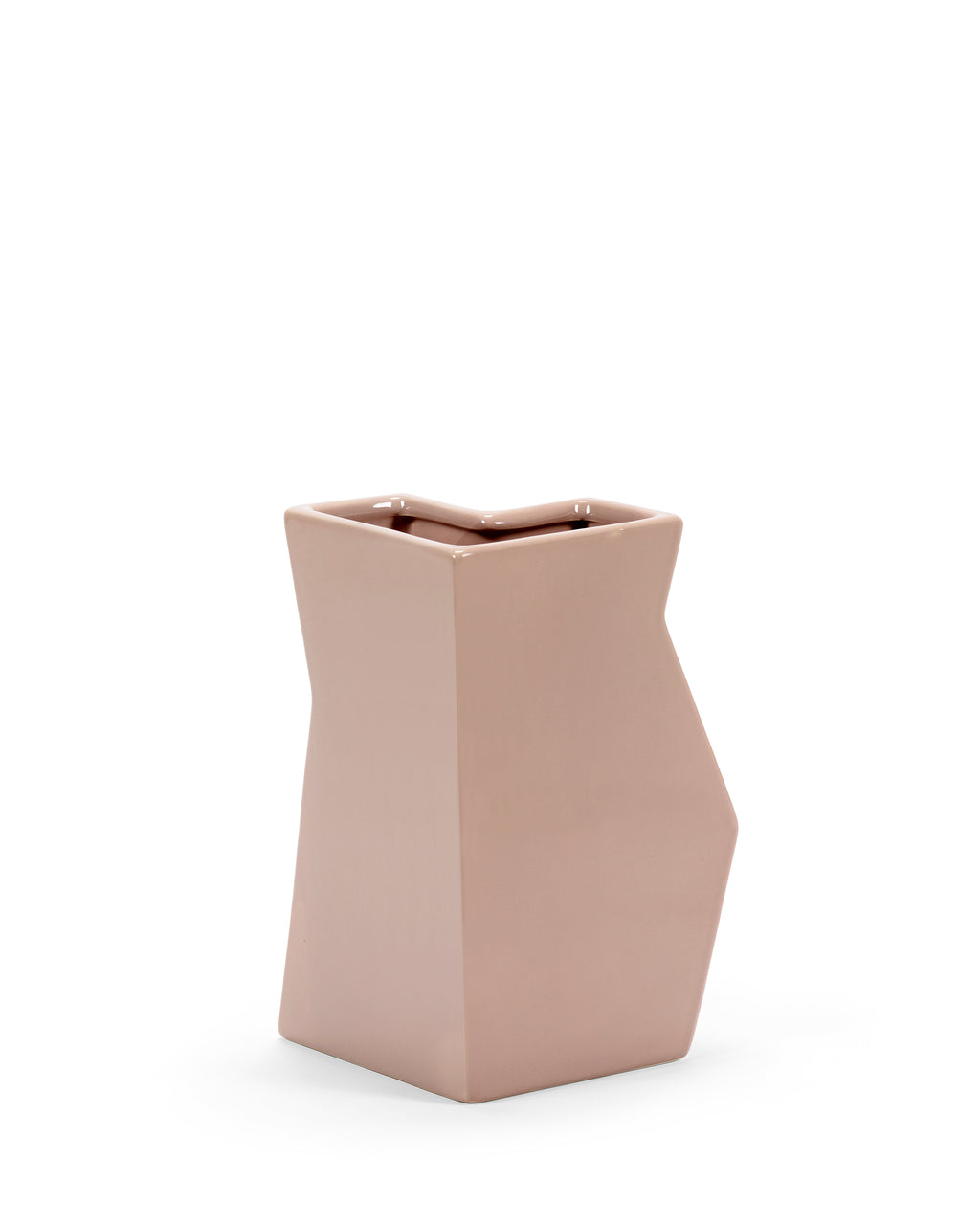Sculptural Confluence Part 1 Bebop - Vase °3 - Grès - Rose