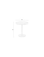 Yuri S - Side Table - Oak Veneer - Oak/Brown