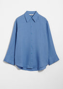 Camisa St Pilar Lino Ls - Azul - Mujer