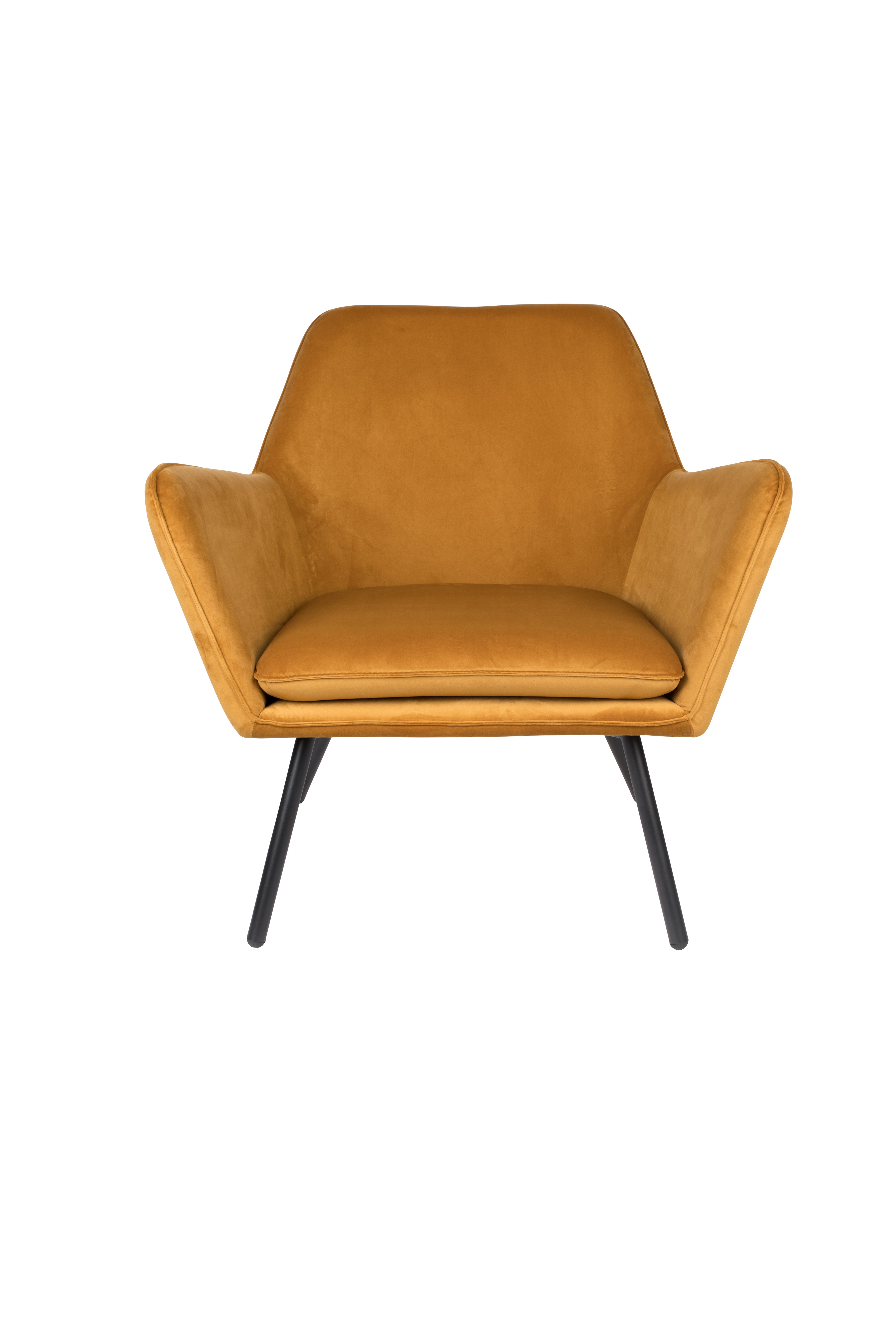 Bon Velours - Lounge Chair - Fabric - Gold