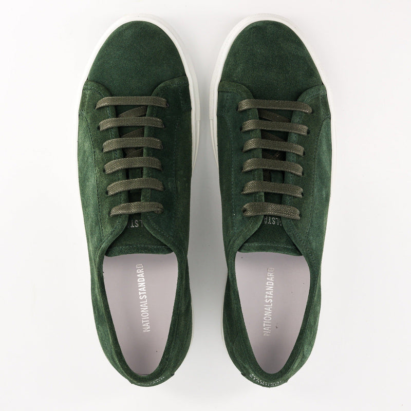 EDITION 3 SOFT GREEN SUEDE CALF