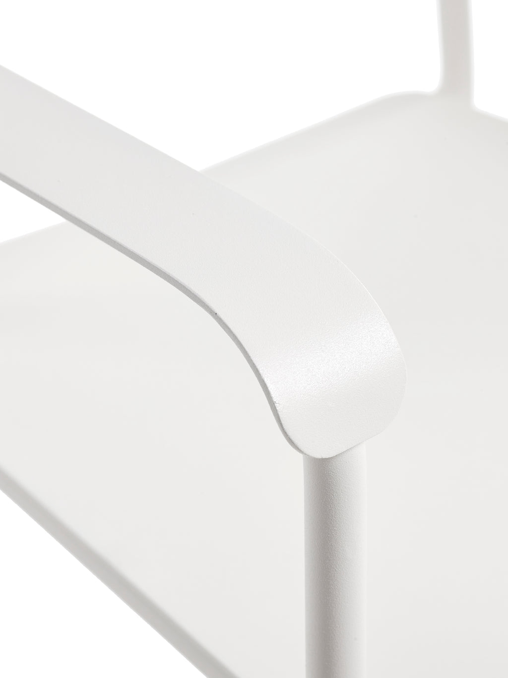 August - Chaise À Accoudoirs - Aluminium - Sable
