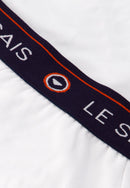 Lot De 3 Slips En Coton - Slips Bleu Marine Blanc Rouge