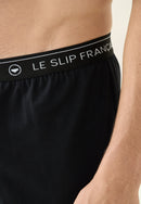 Bas De Pyjamas Court En Coton - Noir