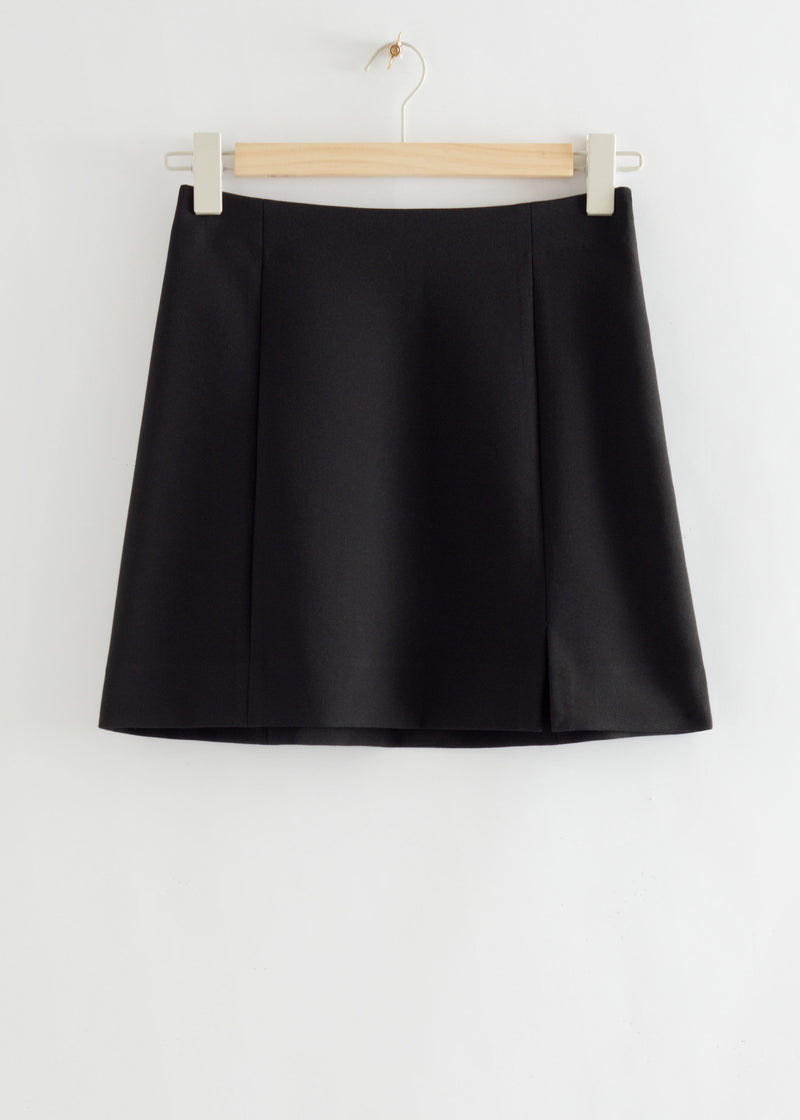 Falda S2 Falda Karin. - Negro - Mujer