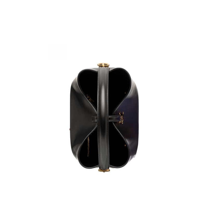 Saint Laurent - Le 37 Small Leather Bucket Bag - Black