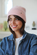 Bonnet En Angora Poudre