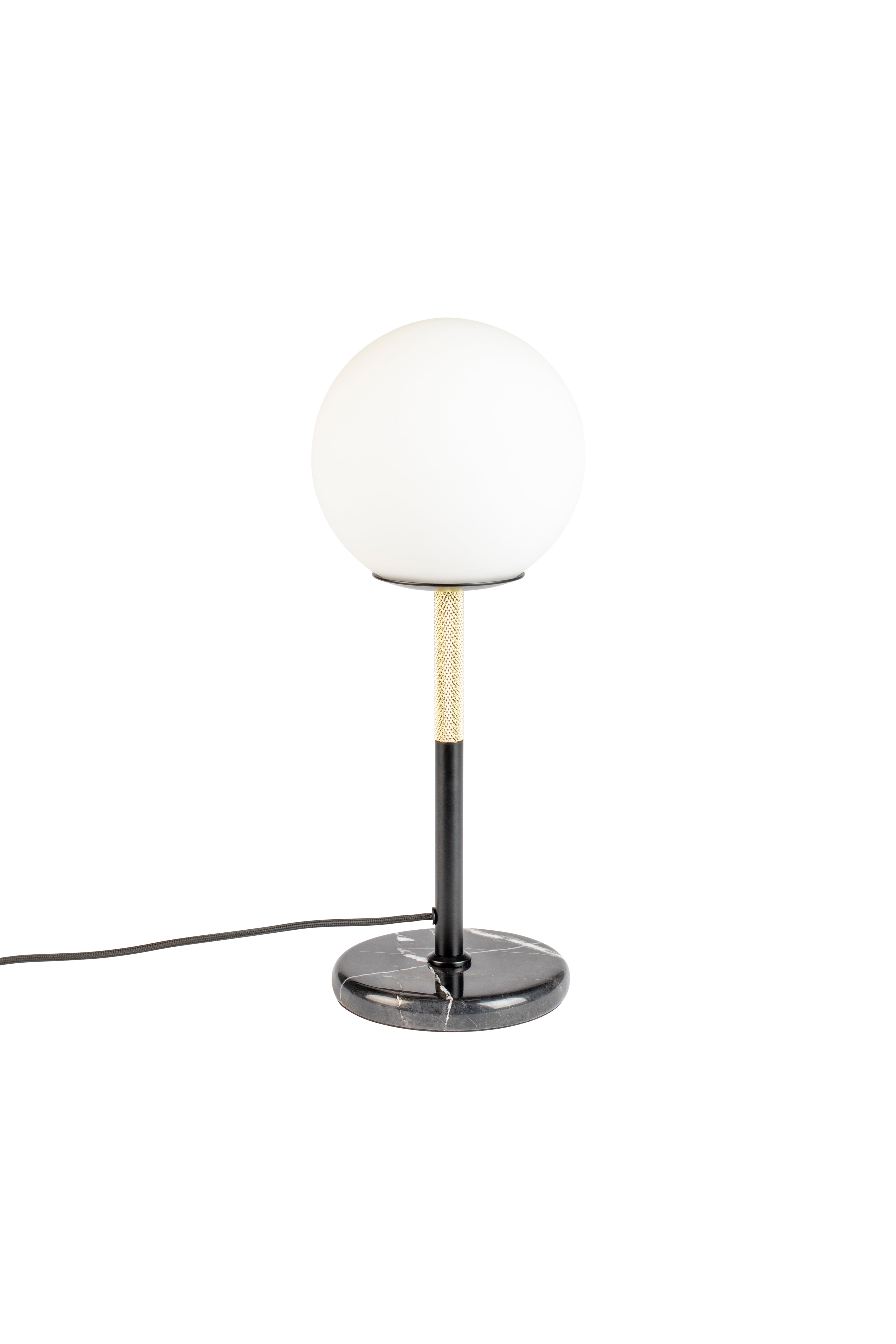 Orion - Table Lamp - Glass - Black/White