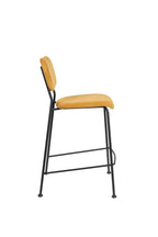 Benson 64.5 Cm - Bar & Counter Stool - Fabric - Ochre/Yellow