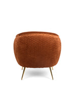 So Curvy - Fauteuil lounge - Tissu - Orange