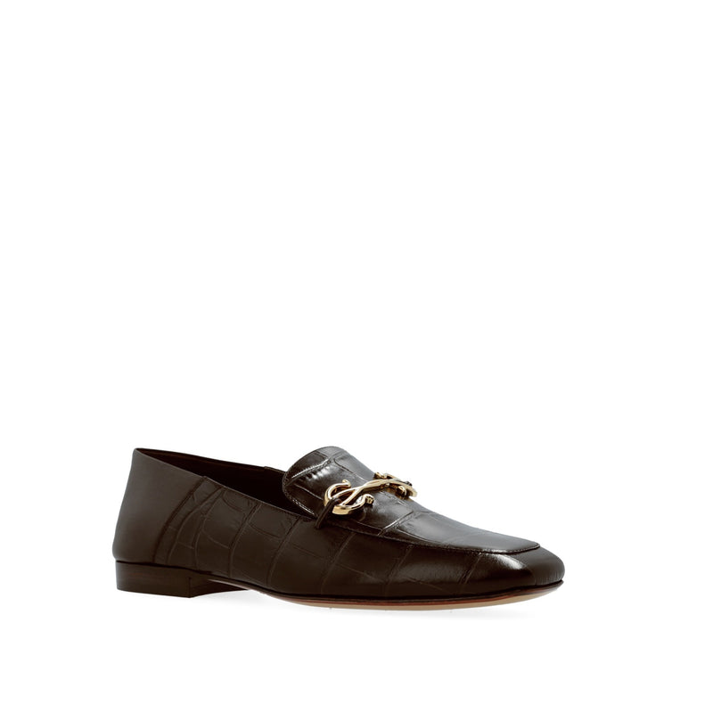Mocassins - Salvatore Ferragamo Louis Leather - Brown