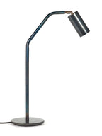 Sofisticato - Lampe De Table N°25 - Acier Bleui - Noir