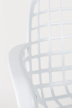 Albert Kuip - Outdoor Armchair - Aluminum - White