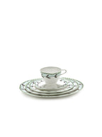 Midnight Flowers - Lot De 2 Tasses À Cappuccino - Porcelaine Bone China - Blossom Milk