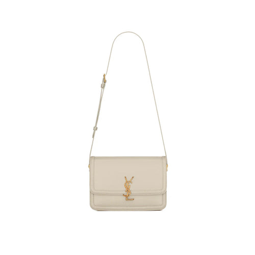 Sac Saint Laurent Solferino Medium - Cream - Femme