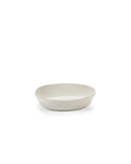 Out Of Lines - Lot De 2 Assiettes Creuses - S - Grès - Blanc Cassé