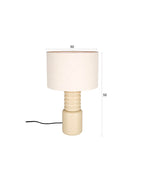 Six - Table Lamp - Iron - Beige