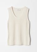 Top Es Magda Camiseta Sin Mangas - Blanco