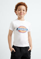 Youth Logo Tee Unisex - T-Shirt Imprimé - White - White